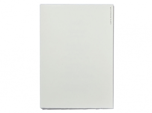 Kirchenheft in kalligrafischer Schrift inkl. Blindprägung gedruckt auf Büttenpapier.