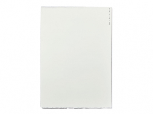 Edles Kirchenheft für Ihre Hochzeit auf Büttenpapier mit matt-goldenem Herz. Enthält Ablauf, Lieder und Psalmen für eine stilvolle Zeremonie.