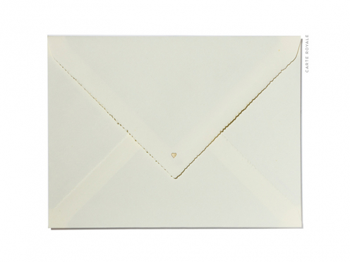 Bling! Bling! Hochwertige Save-the-Date-Karte mit gold geprägten Ringe für Ihre Hochzeit.