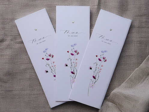 champagne-menükarte-florale-pastellblumen-silberherz